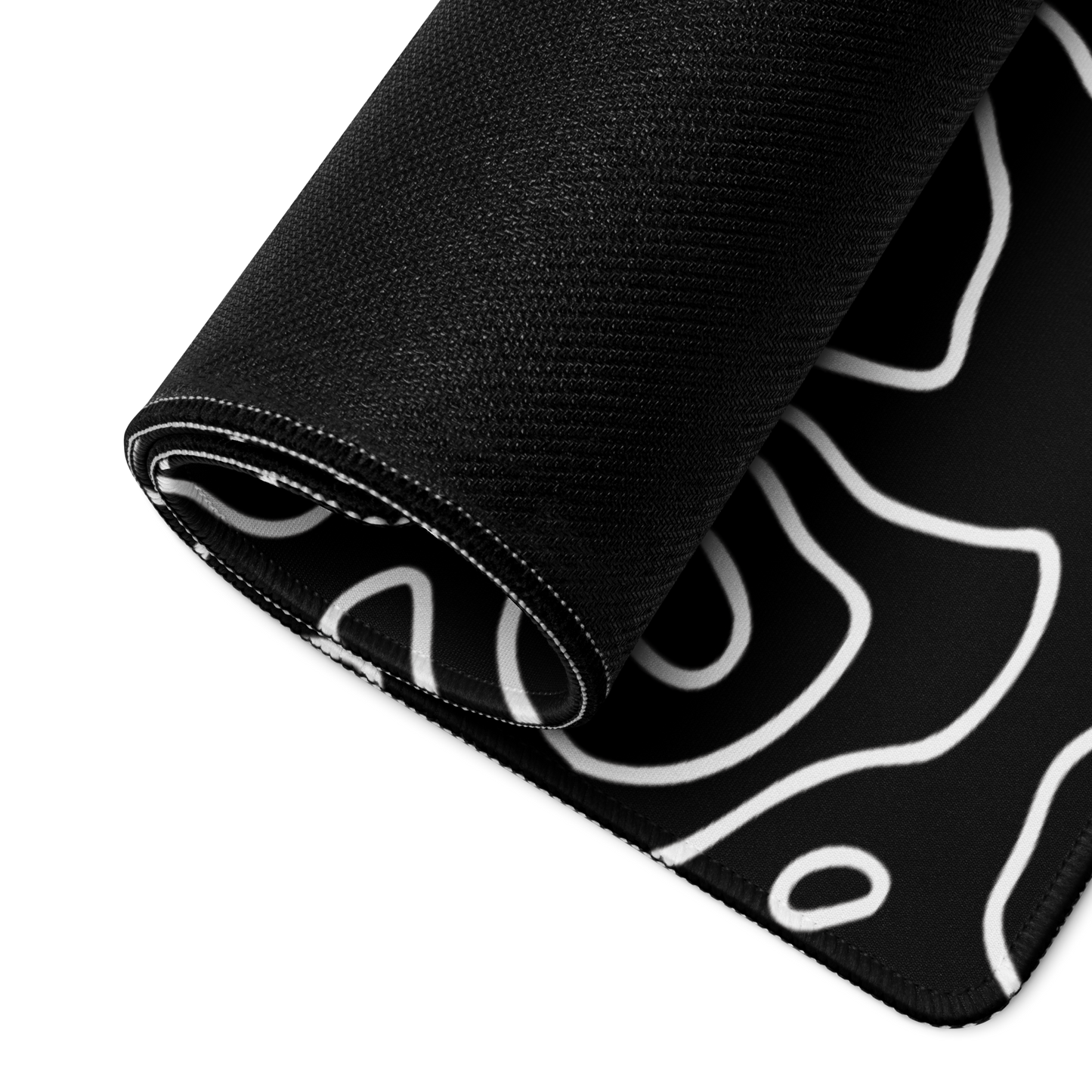 BLACK LINES GAMING MOUSEPAD