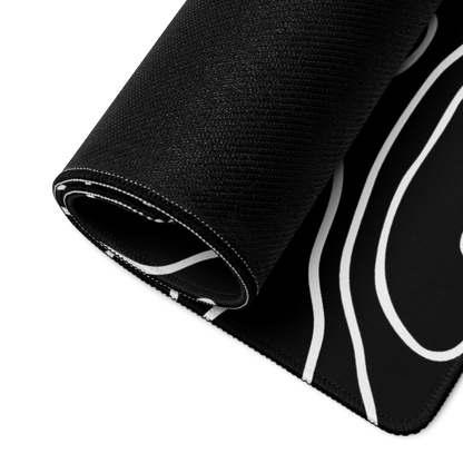 BLACK Lines v2 Medium GAMING MOUSEPAD