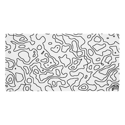 Lines WHITE GAMING MOUSEPAD