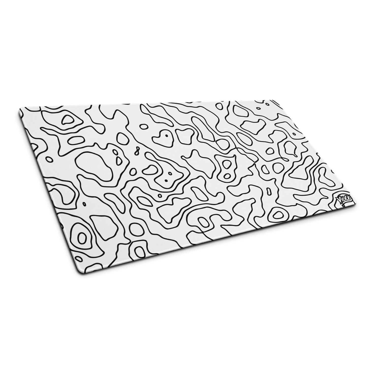 Lines WHITE GAMING MOUSEPAD