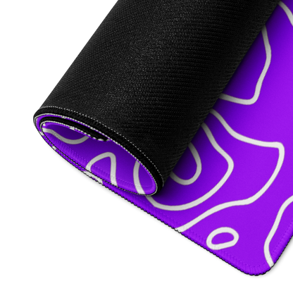 PURPLE Lines GAMING MOUSEPAD
